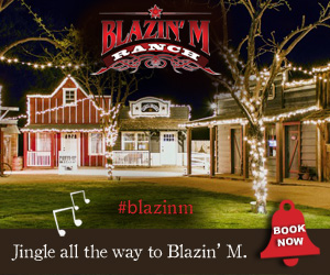 Blazin’ M Ranch Holiday Dinner & Shows