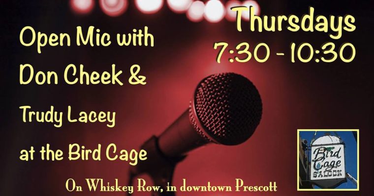 Open Mic Night At The Bird Cage